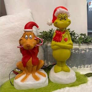 Grinch and max blowmold bundle